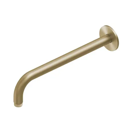 QuadroDesign Кронштейн для верхнего душа 40см., настенный, цвет: Light Gold