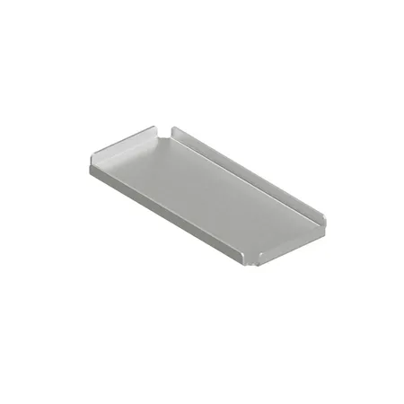 QuadroDesign Поднос 31.8х13.8х1.9см., подвесной, цвет: Brushed Stainless Steel