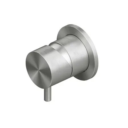 QuadroDesign Source Смеситель для душа, настенный, на 1 потребитель, цвет: Brushed Stainless Steel