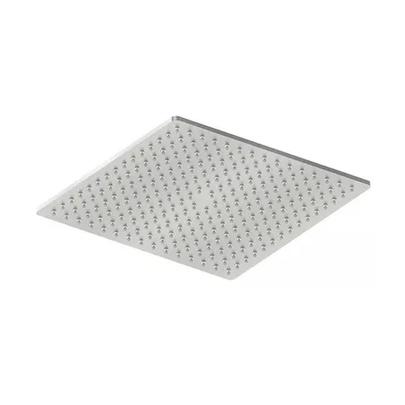 QuadroDesign Верхний душ 30х30см., настенный/потолочный, 1 режим, цвет: Brushed Stainless Steel