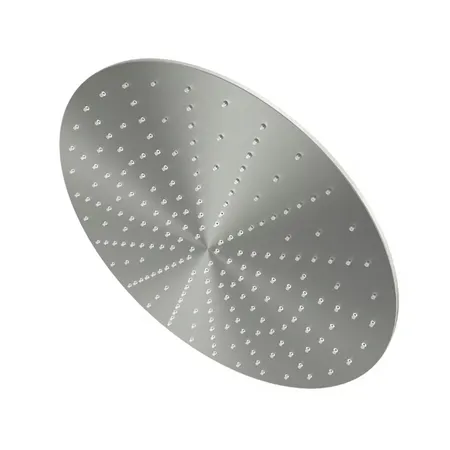 QuadroDesign Верхний душ, 30см., цвет: brushed stainless steel