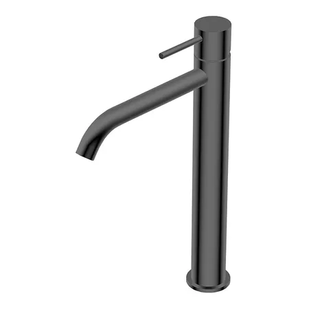 Ritmonio Diametro35 S Смеситель для раковины, на 1 отв., высокий, цвет: Brushed Black Chrome