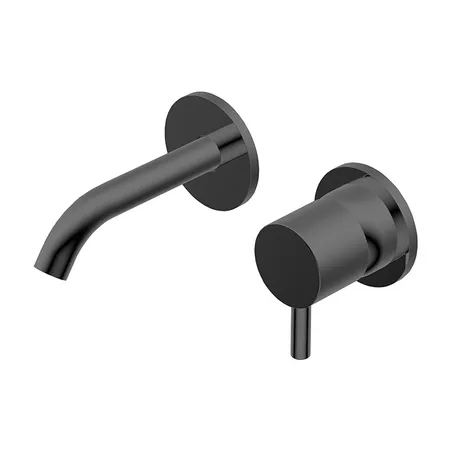 Ritmonio Diametro35 S Смеситель для раковины, встраиваемый, излив: 13.3см., цвет: Brushed Black Chrome