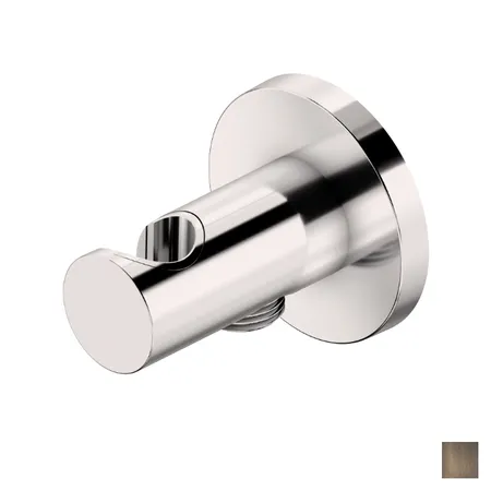 Ritmonio Шланговое соединение с держателем лейки, латунь, цвет: Brushed Dark Bronze