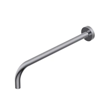 Ritmonio Shower heads Кронштейн верхнего душа L=35см., горизонтальный, круглый, из латуни, цвет: Brushed