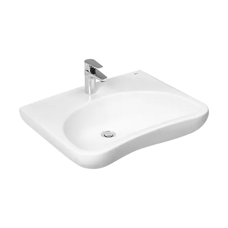 Roca Access Раковина подвесная 64х55см, с 1 отв., для людей с ограниченными возможностями, цвет: белый