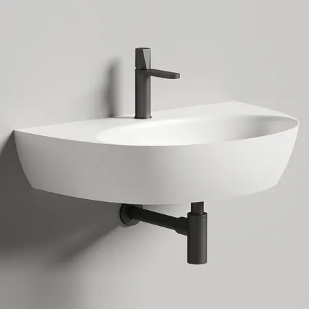 Salini Alda Wall 03 Раковина 60х71х15см., накладная, 1 отв., S-Sense, цвет: белый