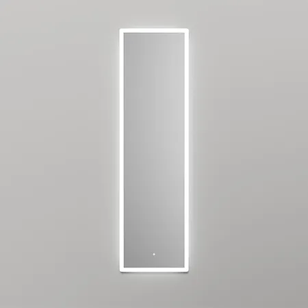 Salini Armonia Зеркало для ванны 45х158.5х2.5см., фоновая и фронтальная подсветка 3в1, сенсорный выключатель, крепления, без подогрева