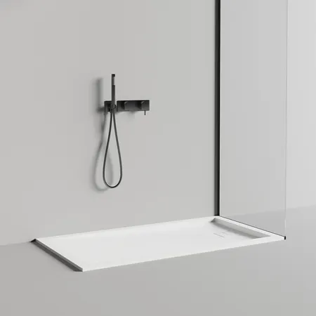 Salini Capri Поддон 150х80х8cм, с сифоном, S-Sense, цвет: белый матовый