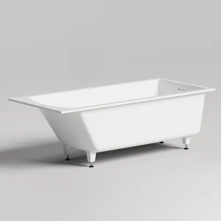 Salini Cascata kit Встраиваемая ванна 179x79x60см, донный клапан, материал: S-Stone, цвет: белый матовый