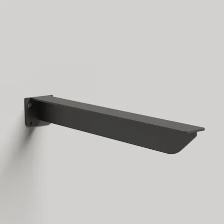 Salini Кронштейн 400x40x44мм для подвесной раковины/столешницы, цвет: черный матовый