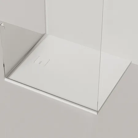 Salini Oasi Душевой поддон 120х100см, с сифоном, S-Stone, цвет белый матовый