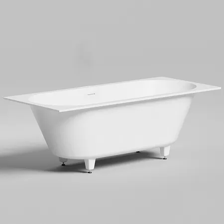 Salini Ornella KIT Встраиваемая ванна 170х75х60см., прямоугольная, материал: S-Sense, цвет: белый матовый