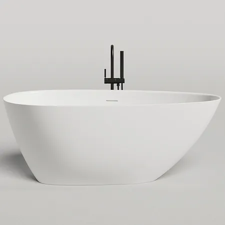 Salini Paola Ванна 160х80см., отдельностоящая, S-Sense, цвет: белый глянцевый