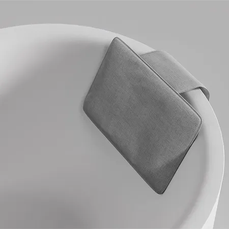 Salini Подушка для ванны 49.5x35.5x7cм , цвет: Grey