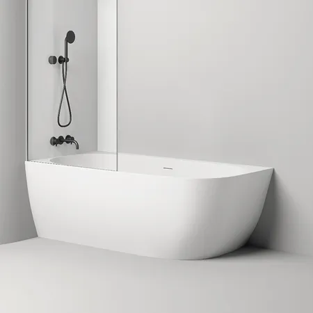 Salini Sofia Corner Left Ванна угловая 170х85х59см., Sx, с дон кл "Up&Down", сифон, слив-пер, материал: S-Stone, цвет: белый матовый