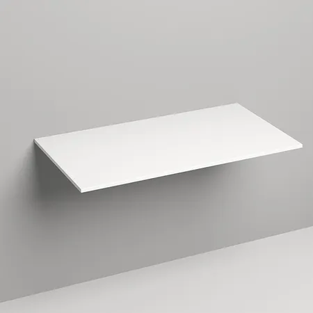 Salini Столешница 100х50х1.5 cм, из материалов S-Stone, цвет: белый матовый