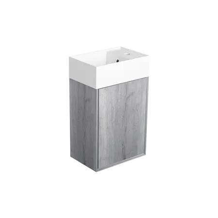 SIMAS AGILE Тумба подвесная 40x27xh51 см, для раковины AG40., 1 дверца, цвет: BARRIQUE