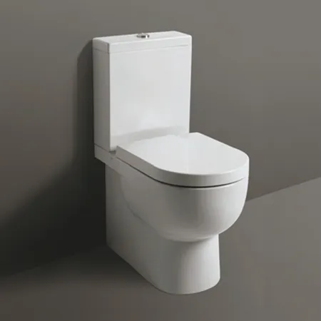 SIMAS E-LINE Унитаз моноблок 62х35см, универсальный слив, с бачком с механизмом, цвет: белый