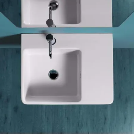 SIMAS Top e lavabi d'arredo Раковина 60х45 см, 1 отв., цвет: белый