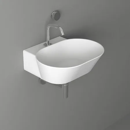 Simas Wave Раковина 48х43х16.5 см, 1 отв., цвет: белый