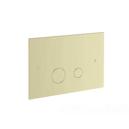 Stella Completamenti Клавиша смыва для унитаза, двойная, цвет: PVD Brass shiny