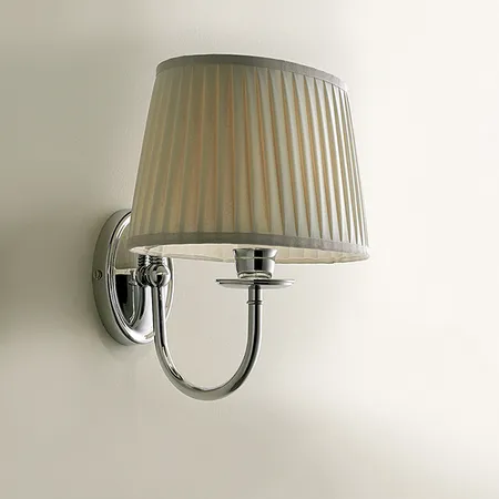 Devon&Devon Jasmine 3 Светильник настенный с абажуром 260х150cм, IP20, фурнитура: хром