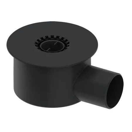 TECE drainline, сифон, 0,7 л/c, DN 50, выход вбок, высота монтажа от нижнего края сифона до верхнего края слива – 95 мм.