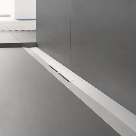TECE Комплект дренажного канала 1000/55 мм. цвет: нержавеющая сталь