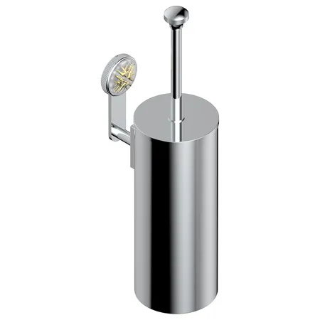 THG Hirondelles Gold Stamped Ершик подвесной, цвет: хром