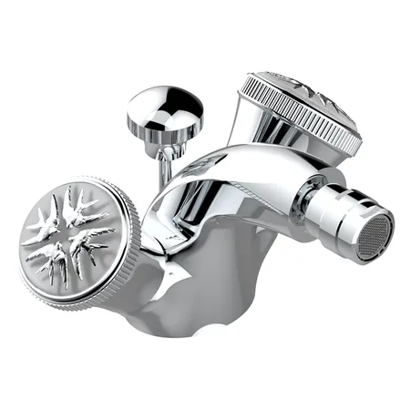 THG Hirondelles Platinum Stamped Смеситель для биде, 1 отв., цвет: хром