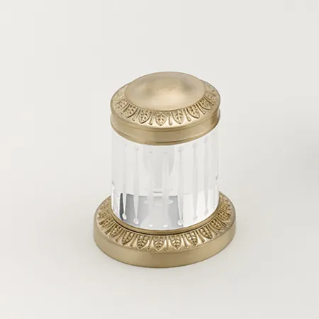 THG Malmaison crystal Вентиль смесителя для раковины, цвет: Soft matt gold