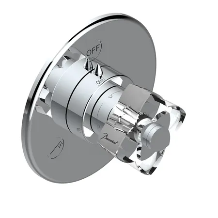 THG Panthere Cristal clair Переключатель встраиваемый, внешняя часть, цвет: хром