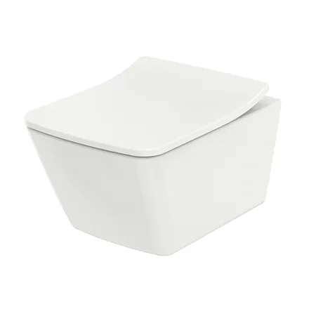 TOTO SP Унитаз подвесной безободковый 38x54x33.5см, с сиденьем, цвет: белый