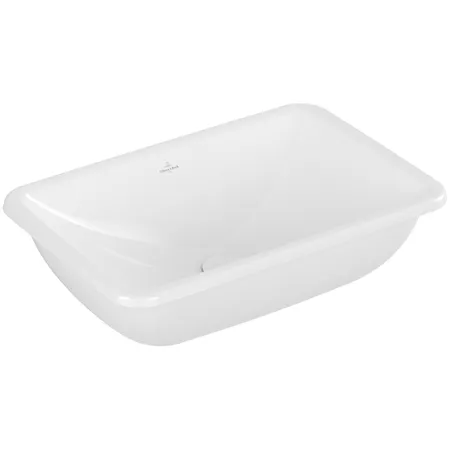 Villeroy&Boch Loop&Friends Раковина встраиваемая 54х34х19см., с переливом, цвет: альпийский белый