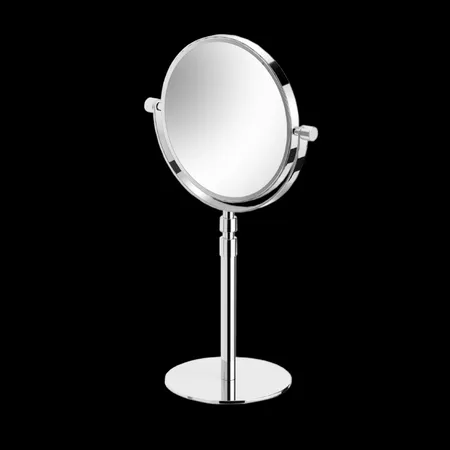 Зеркало LANGBERGER ACCESSORIES 70985 настольное поворотное трехкратное увеличение без подсветки цвет хром