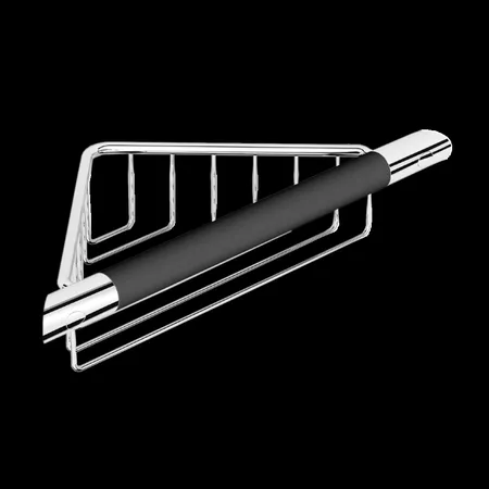 Душевая полка LANGBERGER ACCESSORIES 72155 подвесная с поручнем цвет хром